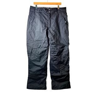 Columbia Sportswear Womens Snow Pants L Black Omni-tech Ski Snowboarding Winter